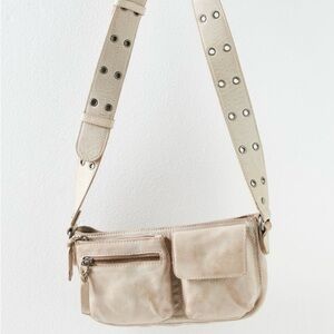 Free People Wade leather crossbody bag NWT